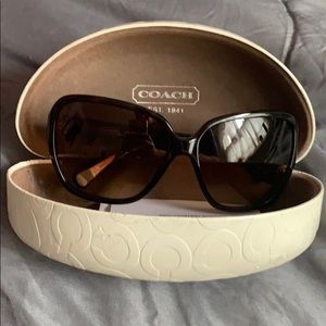 Coach sunglasses brown